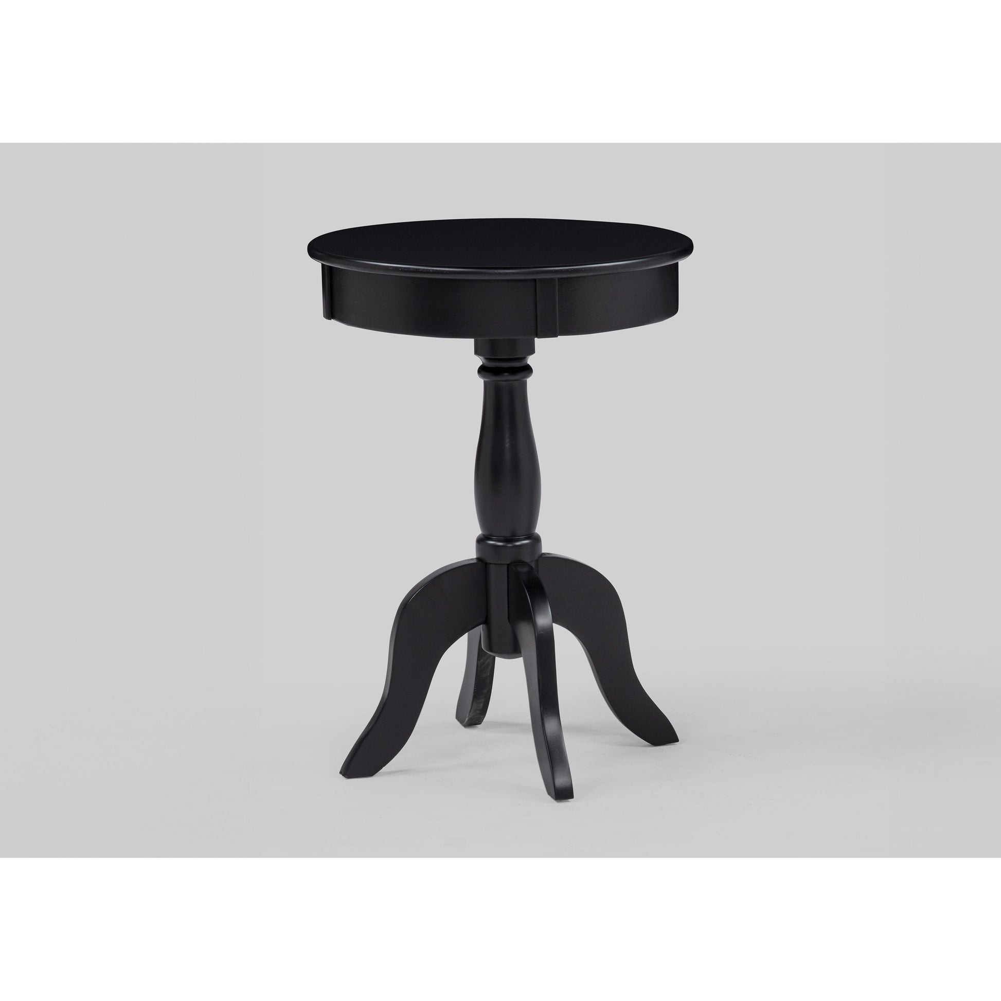  Crown Mark Occasional Tables Chairside Tables 4904BK IMAGE 1