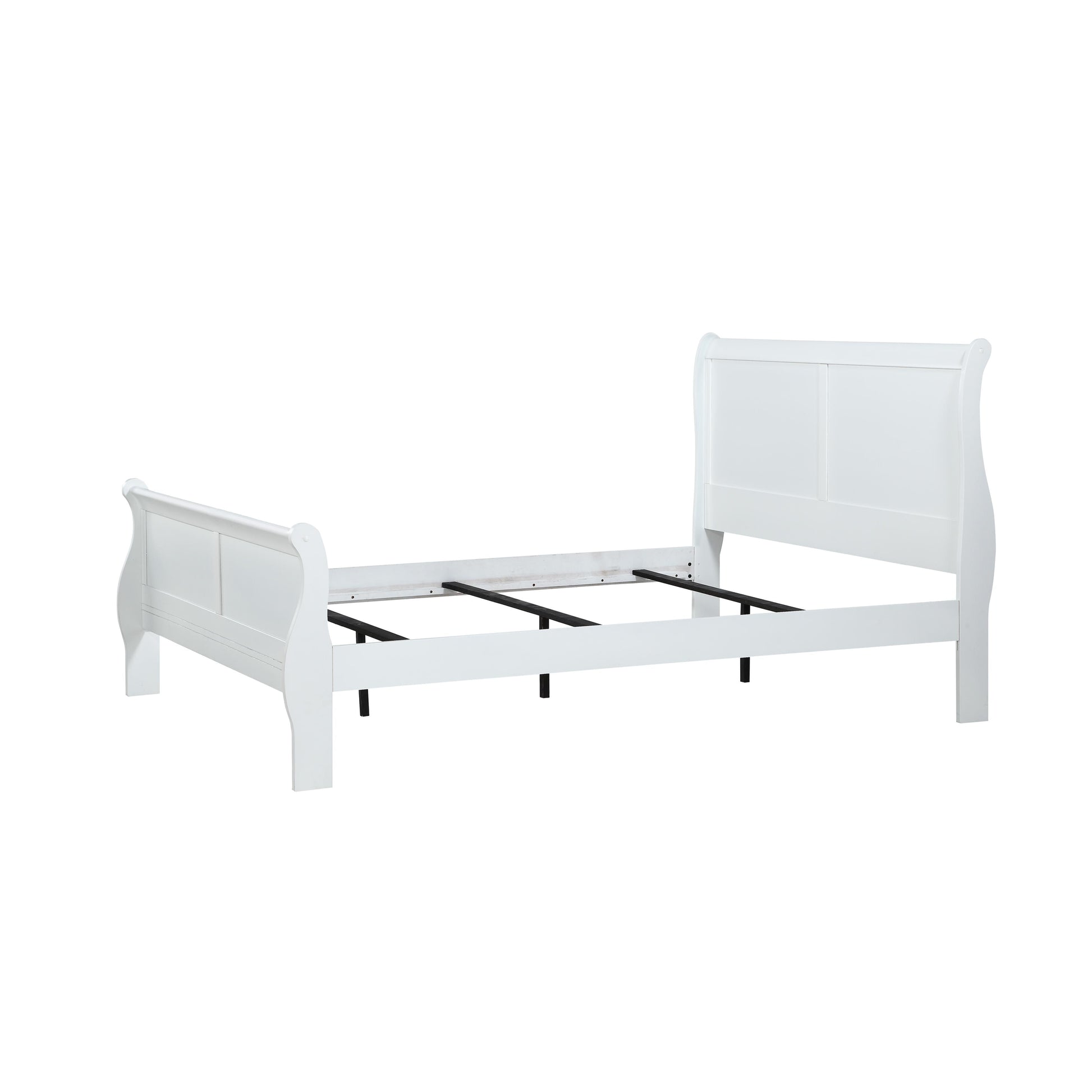  Size_Queen  -- Louis Philipe B3750-Q Queen Bed - Greige IMAGE 2