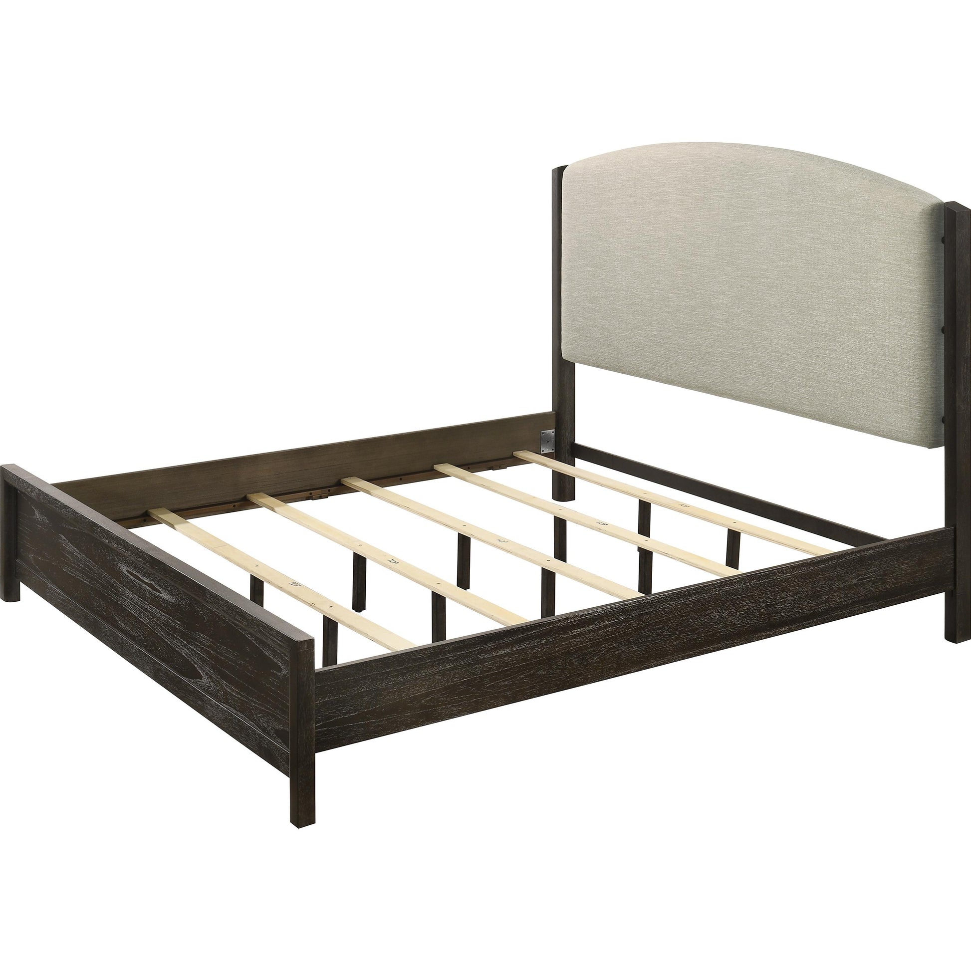  Crown Mark Ethel King Upholstered Panel Bed B6530-K-HB/B6530-K-FB/B6530-KQ-RAIL IMAGE 2