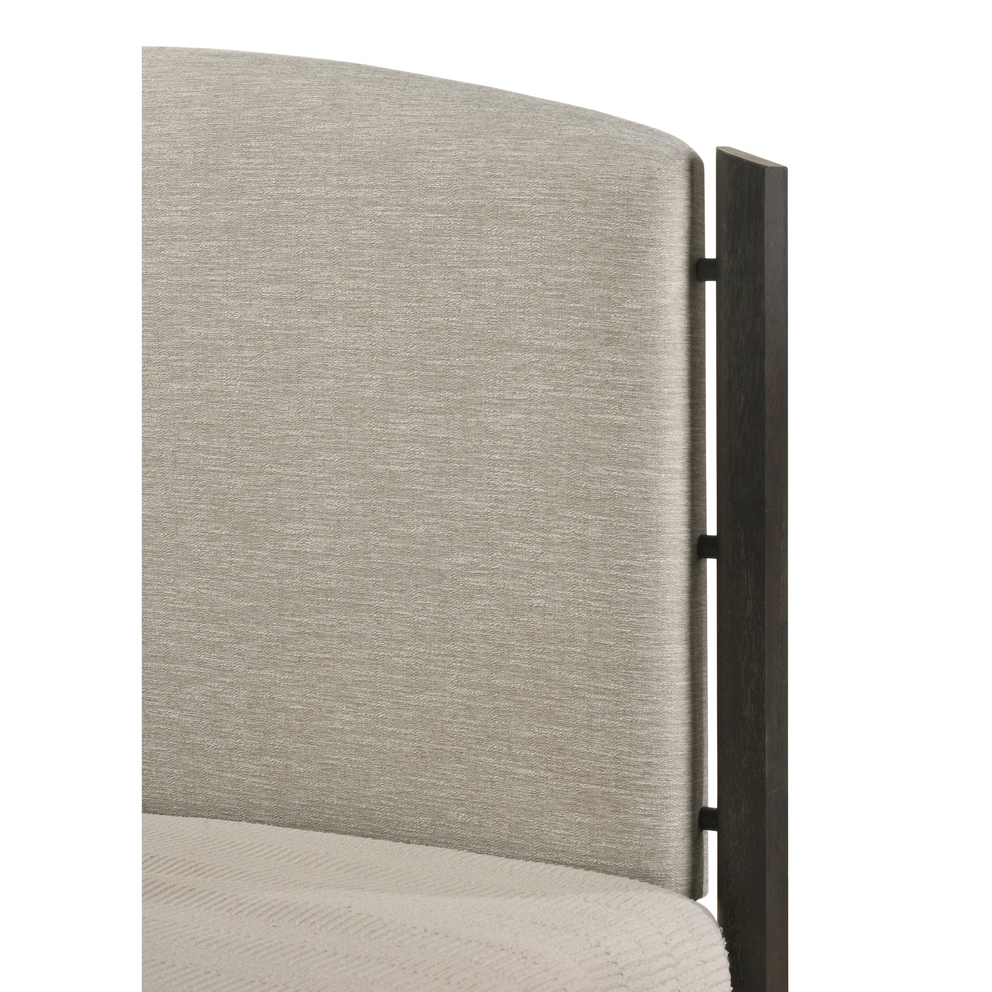  Crown Mark Ethel King Upholstered Panel Bed B6530-K-HB/B6530-K-FB/B6530-KQ-RAIL IMAGE 4