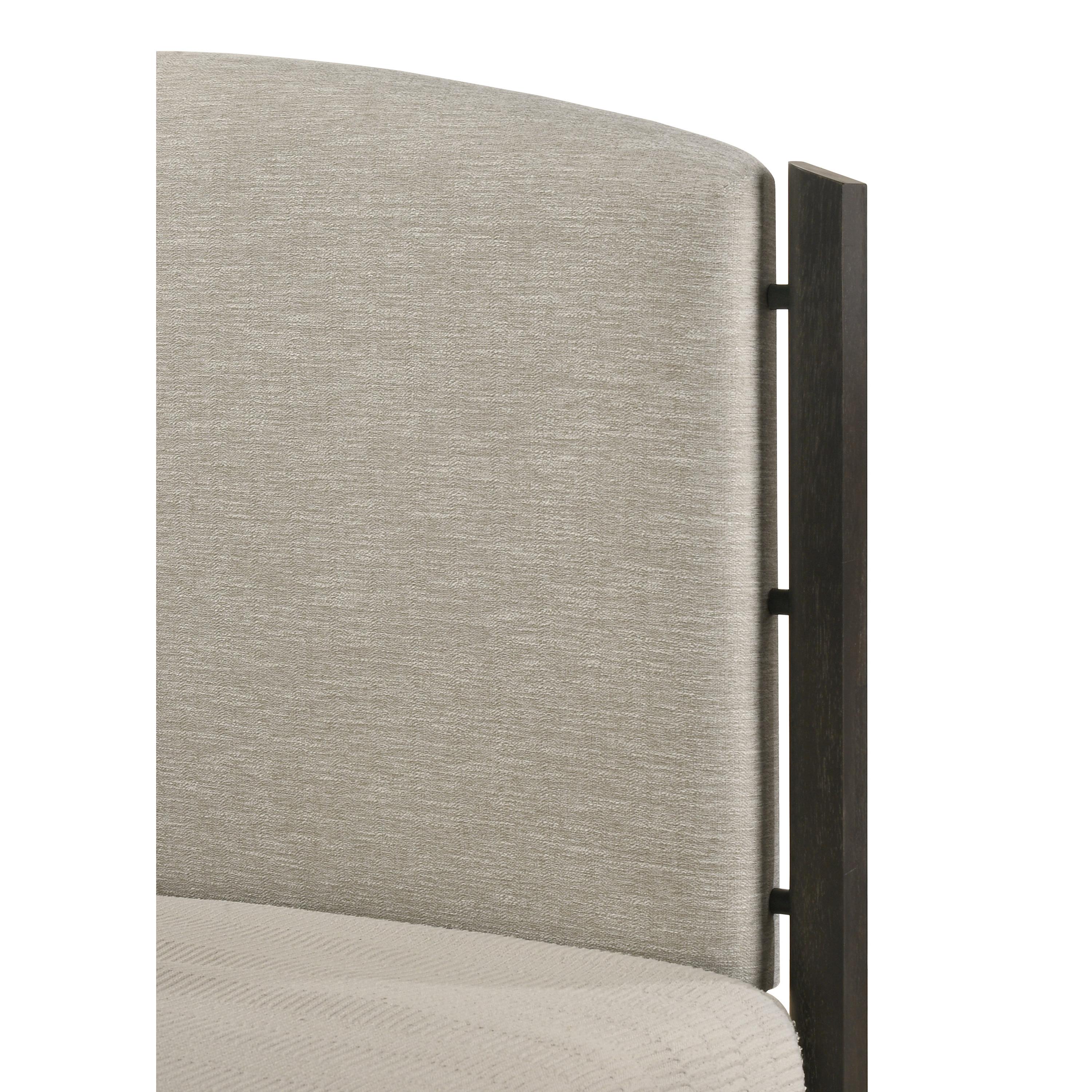  Crown Mark Ethel King Upholstered Panel Bed B6530-K-HB/B6530-K-FB/B6530-KQ-RAIL IMAGE 4