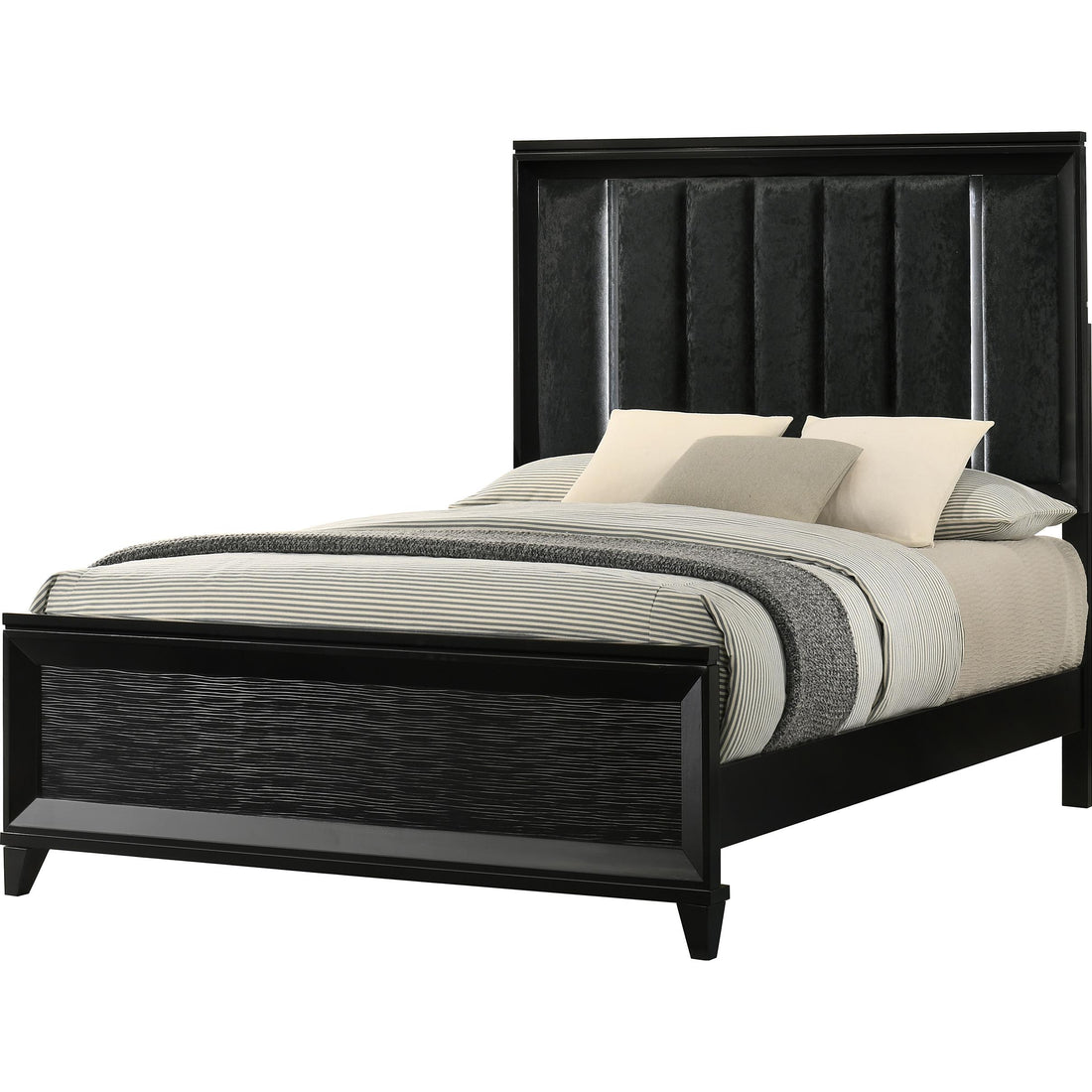  Crown Mark Cressida Queen Panel Bed B7350-Q-HB/B7350-Q-FB/B7350-KQ-RAIL IMAGE 1