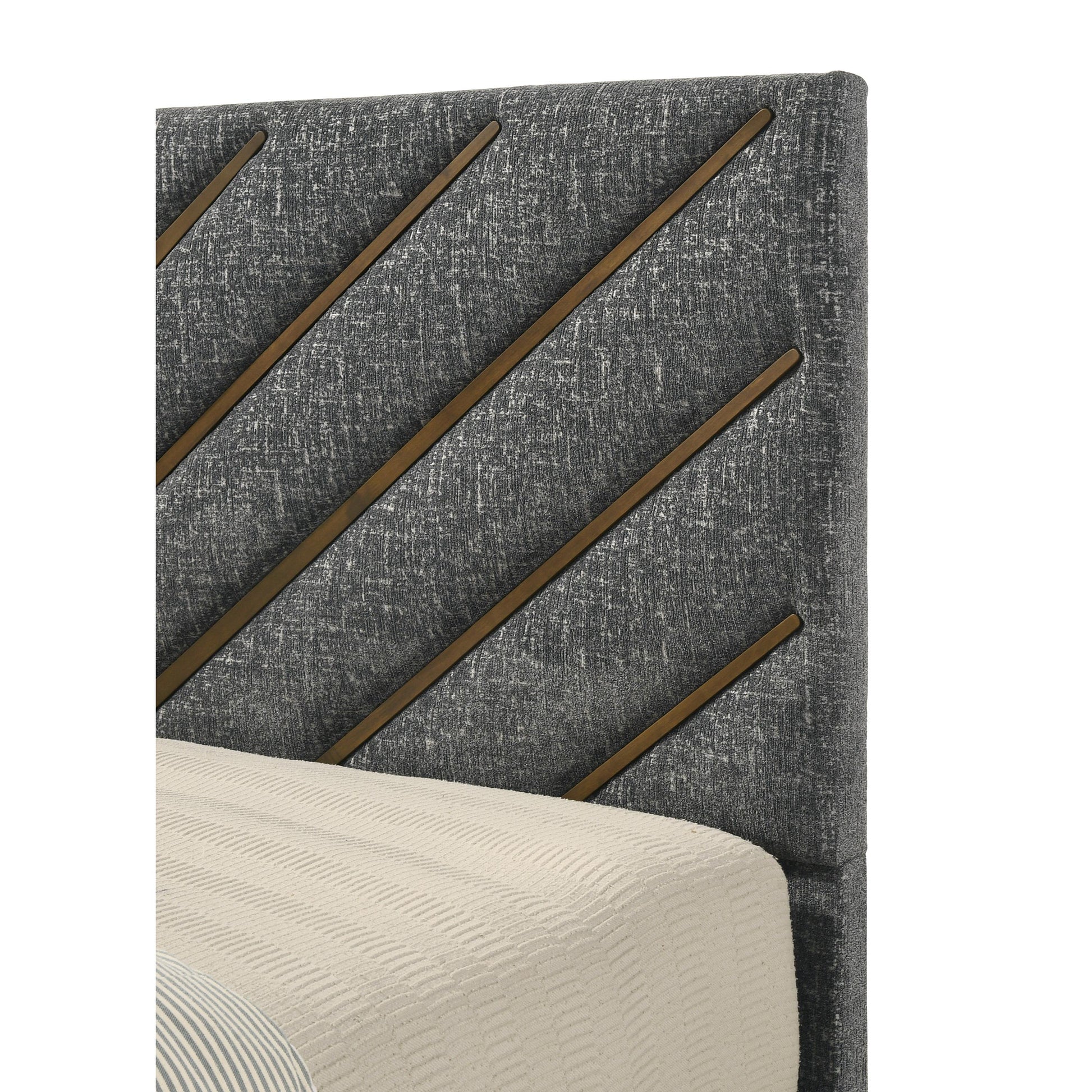  Crown Mark Zane King Upholstered Panel Bed B9275-K-HBFB/B9275-KQ-RAIL IMAGE 4