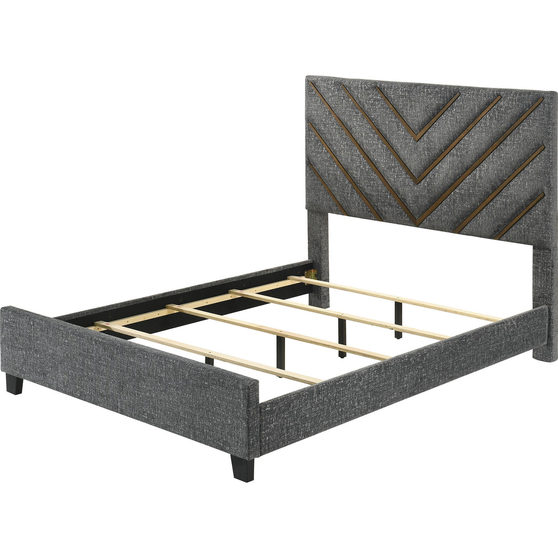  Crown Mark Zane Queen Upholstered Panel Bed B9275-Q-HBFB/B9275-KQ-RAIL IMAGE 1