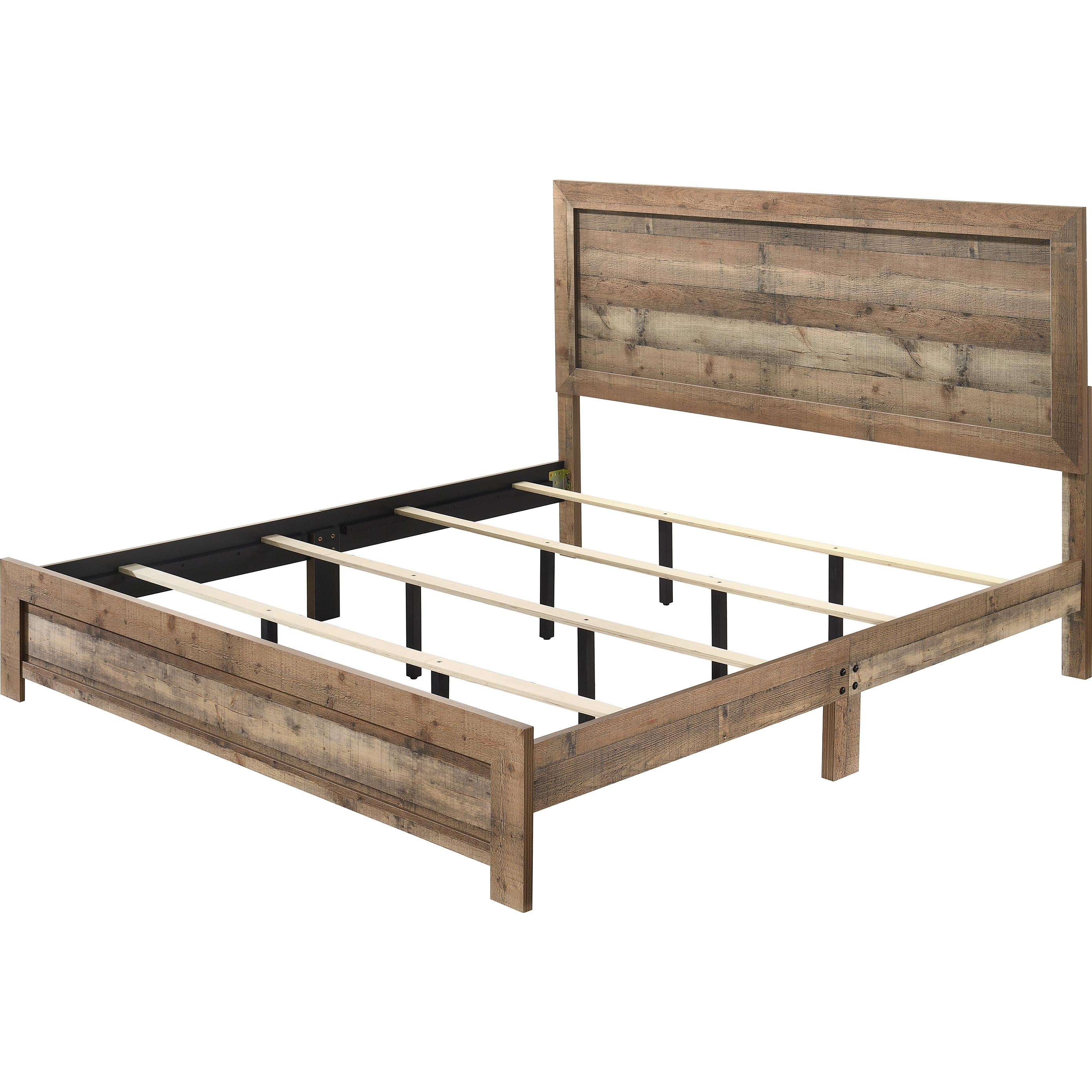  Size_King  -- Crown Mark Elmer Panel Bed IMAGE 2