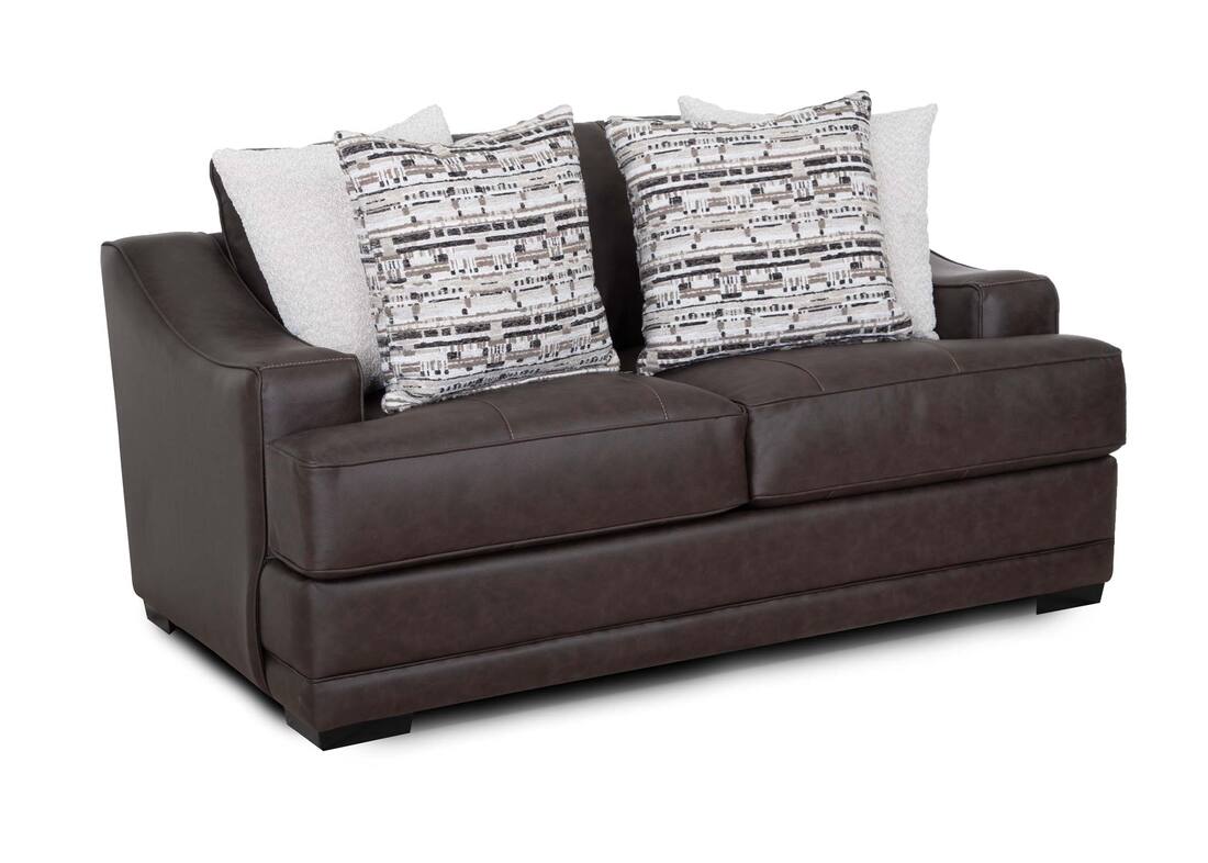 Empire Franklin 893 Coffee  - 2PC OVERSIZED Sofa & Loveseat