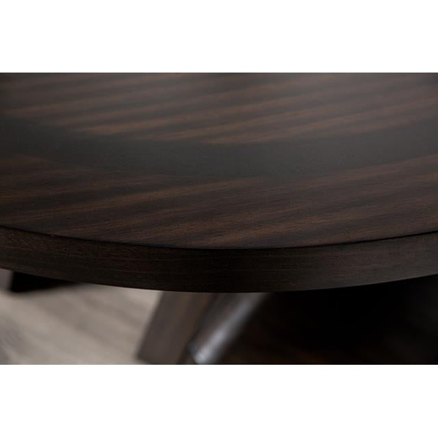  Furniture of America Holsworthy FM3600ES-RT Round Dining Table IMAGE 4