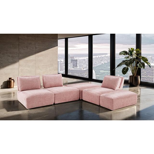  Furniture of America Stavanger FM63001PK-F L-Sectional IMAGE 1