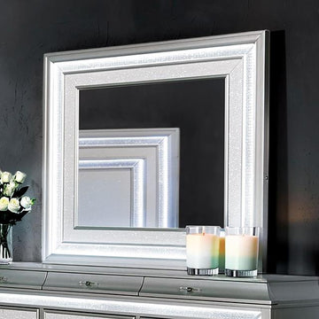  Furniture of America Galea FM74006SV-M Mirror IMAGE 1