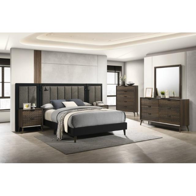  Furniture of America Chalfont FM7272DB-Q-WP Queen Wall Panels IMAGE 3