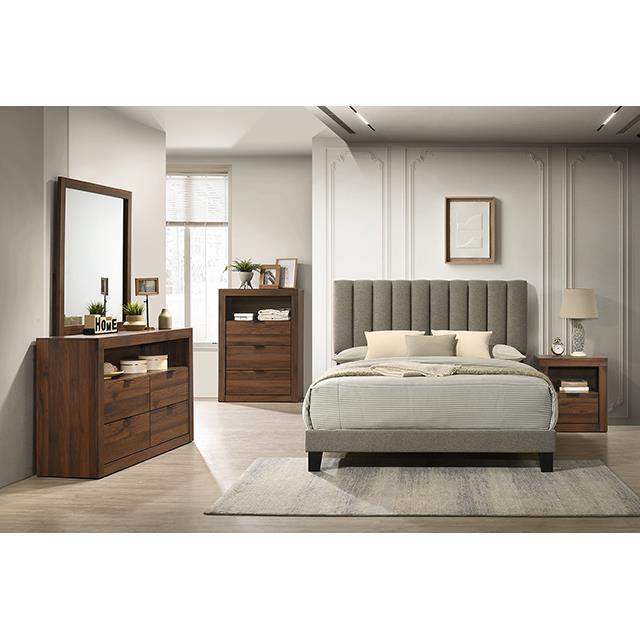  Furniture of America Altimari FM72026WN-Q-BED Queen Bed IMAGE 1