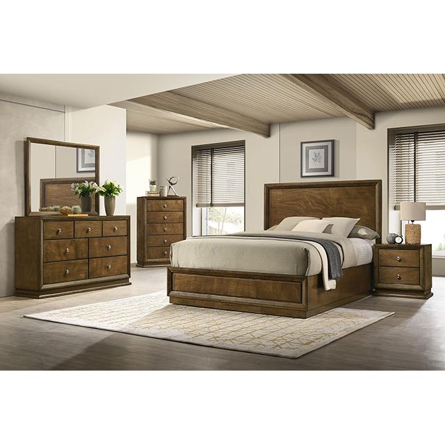  Furniture of America Kirkham FM7213WN-F-BED Full Bed IMAGE 1