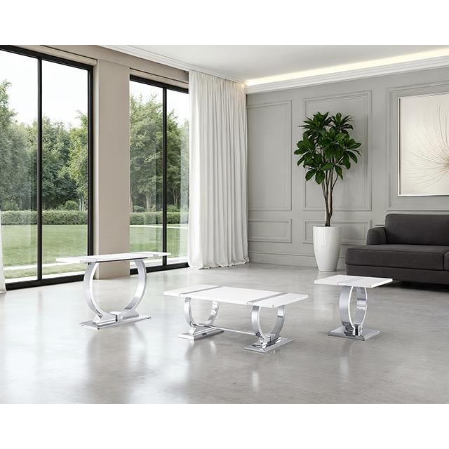  Furniture of America Horve FM47018SV-S Sofa Table IMAGE 1
