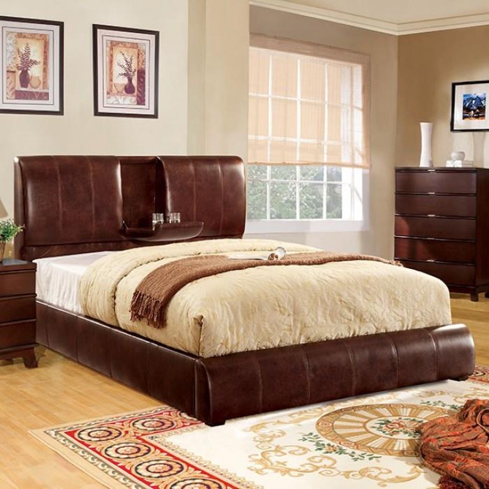  Furniture of America Webster CM7027BR-EK-BED King Bed IMAGE 1