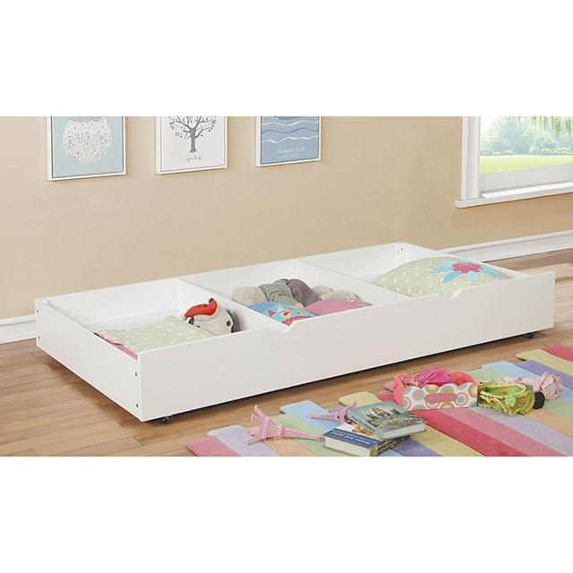  Furniture of America Grano FM-TR453-WH Trundle IMAGE 1