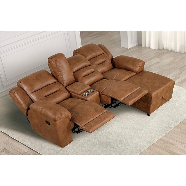 Furniture of America Septimus TM6028BR-SECT Sectional IMAGE 1