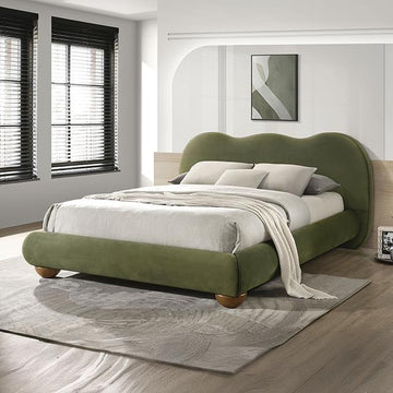  Furniture of America Finamore FM72005GR-EK-BED King Bed IMAGE 1