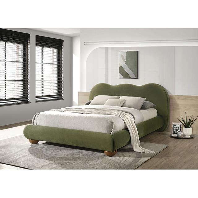  Furniture of America Finamore FM72005GR-EK-BED King Bed IMAGE 1