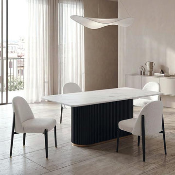  Furniture of America Borden FM37019BK-T-TABLE Dining Table IMAGE 1