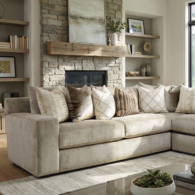  Furniture of America Lymington SM6095-SECT Sectional IMAGE 1