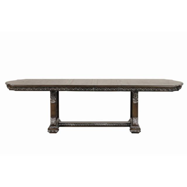  Furniture of America Promenade FM31002DB-T-9PC 9 Pc Dining Table Set IMAGE 4