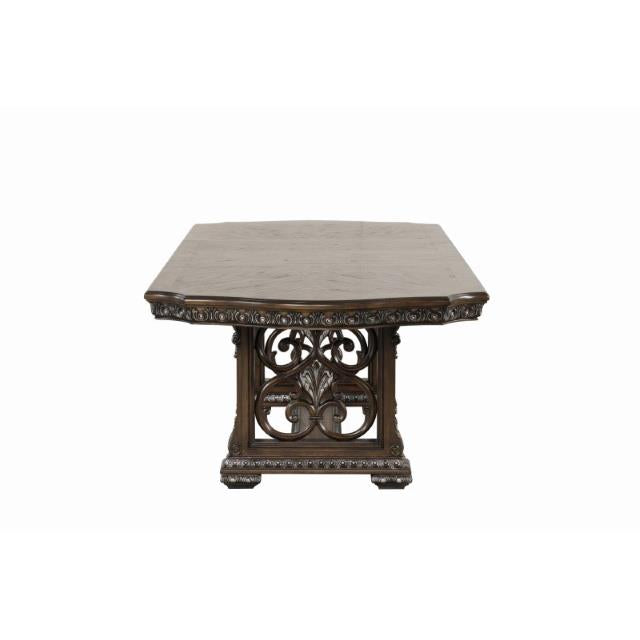  Furniture of America Promenade FM31002DB-T-9PC 9 Pc Dining Table Set IMAGE 5