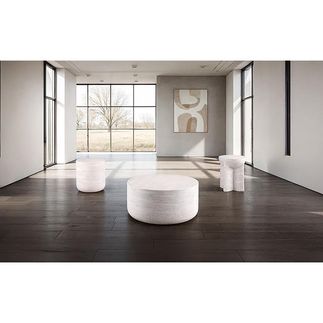  Furniture of America Balma FM47014WH-E End Table IMAGE 1