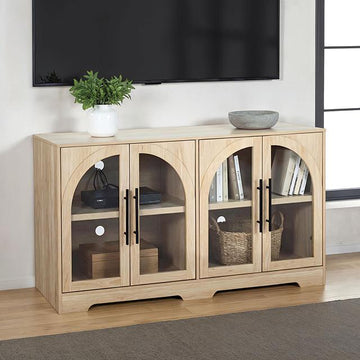  Furniture of America Halstead SL-AC8000NT-3A Console IMAGE 1