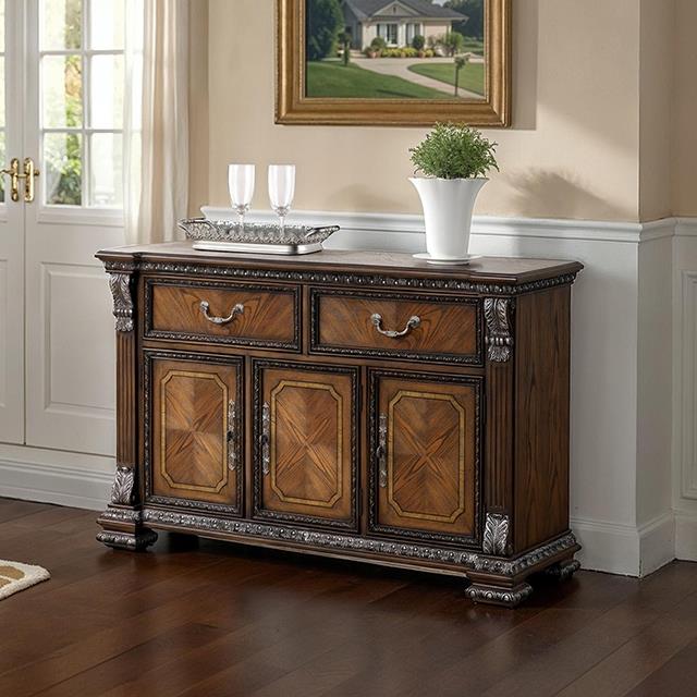  Furniture of America Promenade FM31002DB-SV Sideboard IMAGE 1