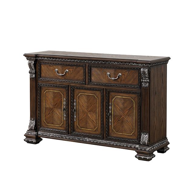  Furniture of America Promenade FM31002DB-SV Sideboard IMAGE 1