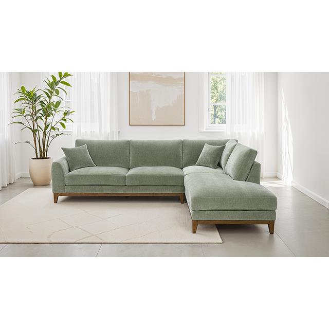  Furniture of America Watton FM64008GR-SECT-R Sectional IMAGE 1