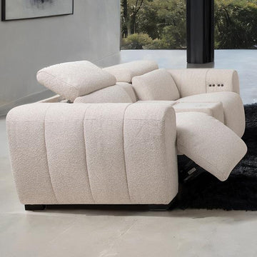  Furniture of America Thaddea CM9934WH-LV-PM-PK Power Loveseat IMAGE 1