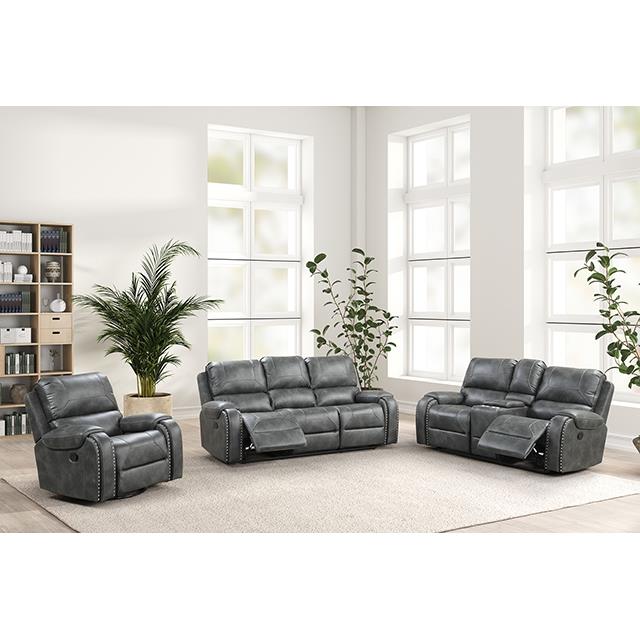  Furniture of America Tepic TM6012GY-LV Loveseat IMAGE 2