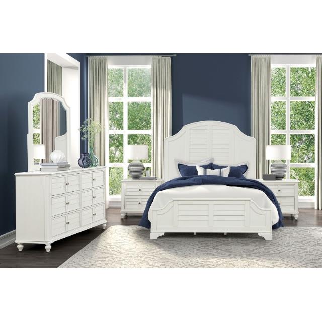  Furniture of America Whitehaven FM7708WH-Q-BED Queen Bed IMAGE 3