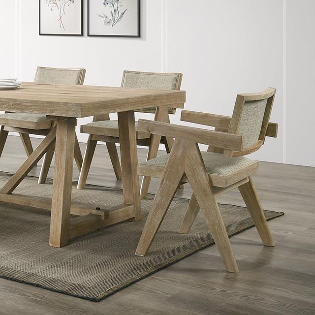  Furniture of America Guisborough FM3221AK-T Dining Table IMAGE 1