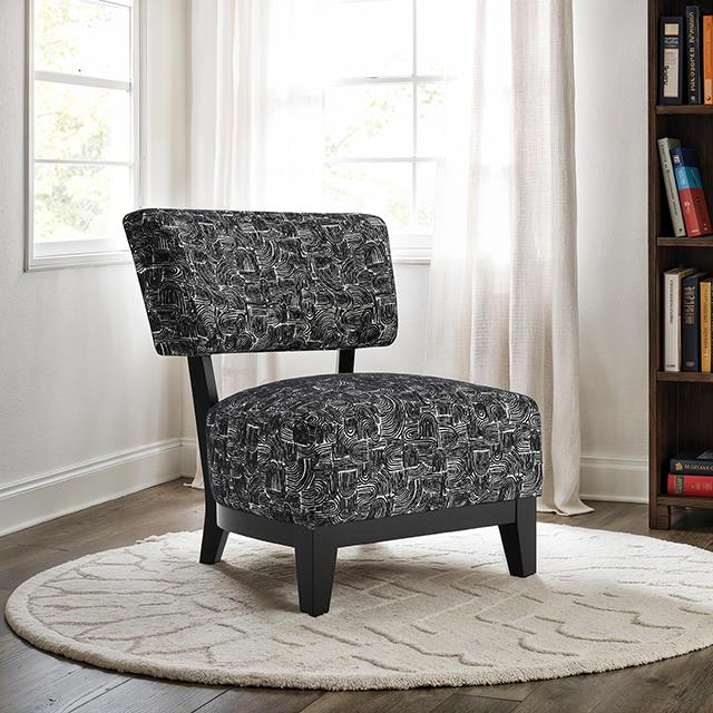  Furniture of America Aveni FM-AC6008BK Accent Chair IMAGE 1