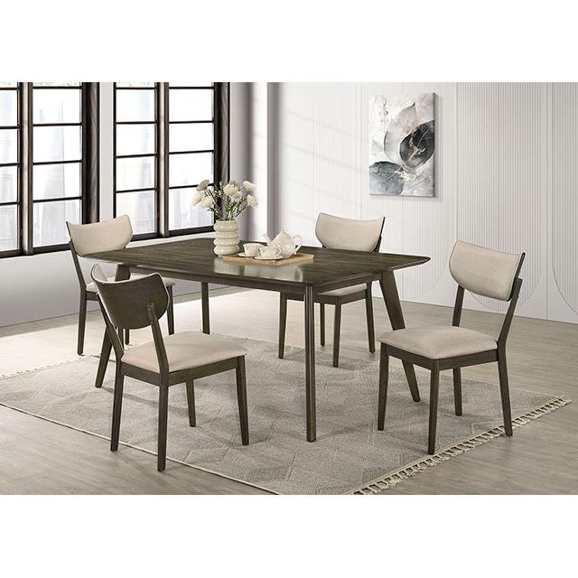  Furniture of America Huttwil FM32007WN-PT Counter Height Table IMAGE 2
