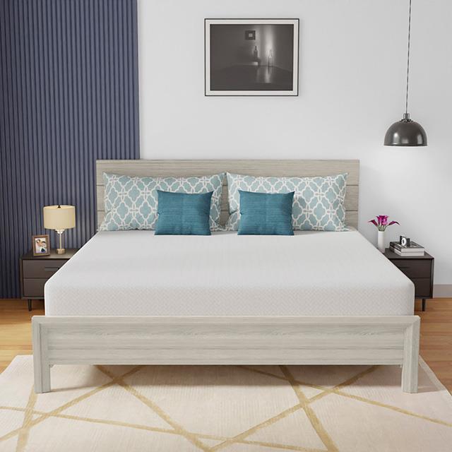  Furniture of America Coreopsis DM610-EK 10" King Memory Foam Wave Comfort IMAGE 1