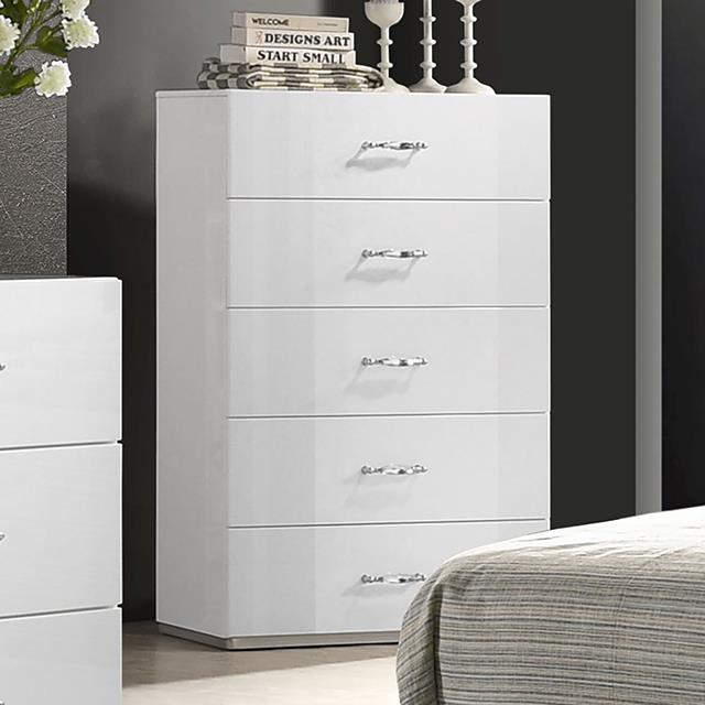  Furniture of America Stoholm FM72000WH-C Chest IMAGE 1
