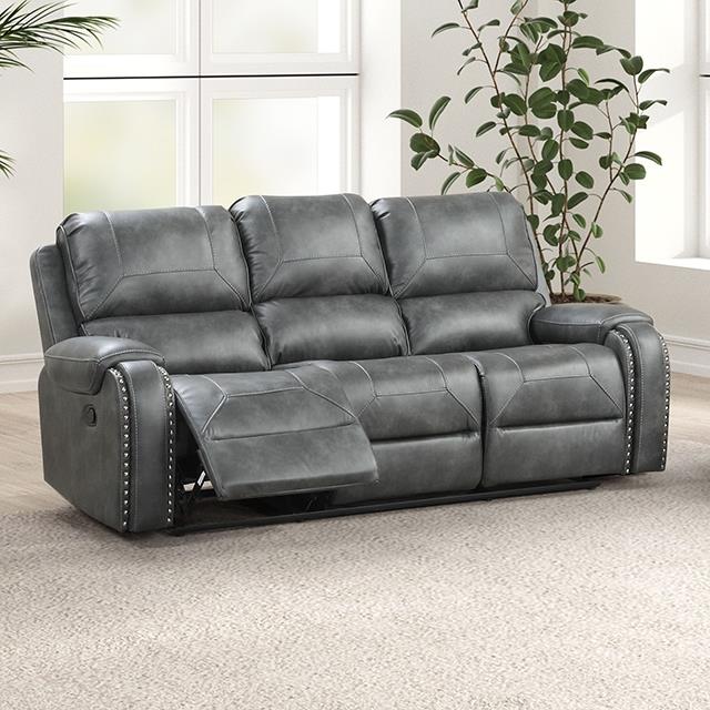  Furniture of America Tepic TM6012GY-SF Sofa IMAGE 1