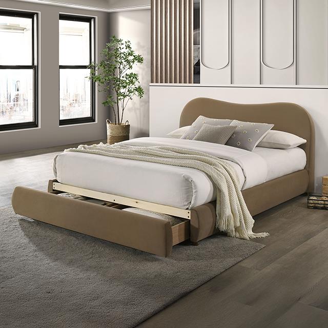 Furniture of America Grimsby FM72019BR-Q-BED Queen Bed IMAGE 1