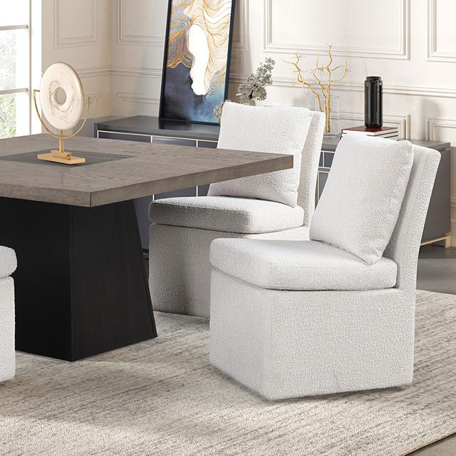  Furniture of America Broager FM3331DB-ST-5PC-00WH 5 Pc Dining Table Set IMAGE 7