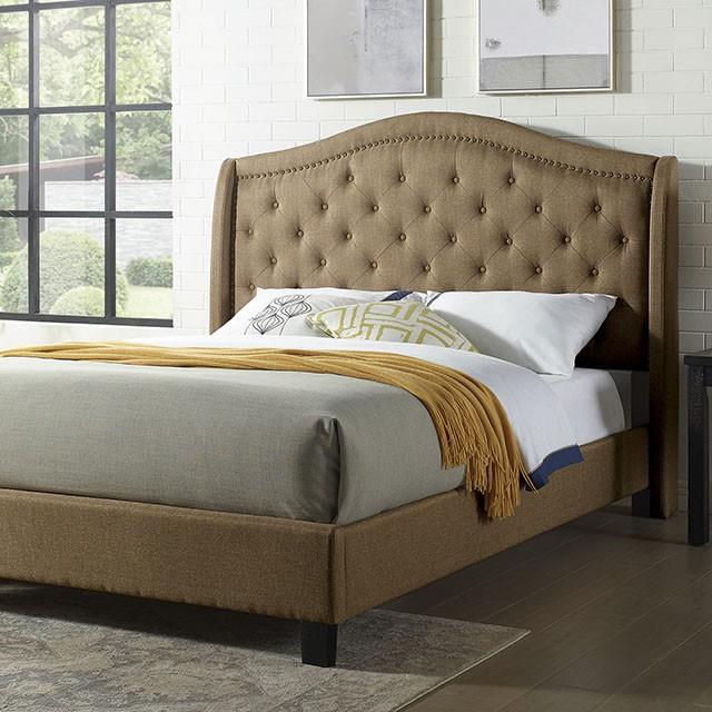  Furniture of America Carly FM7160BR-F-BED Full Bed IMAGE 1