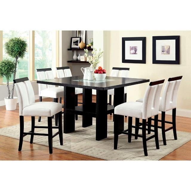  Furniture of America Luminar CM3559PT-5PC 5 Pc Counter Height Table Set IMAGE 1