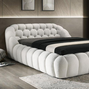  Furniture of America Newquay FM7260WH-Q-BED Queen Bed IMAGE 1