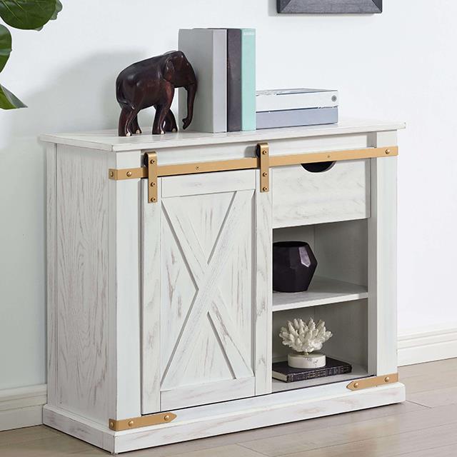  Furniture of America Bacerra CM4018WH-S Sofa Table IMAGE 1