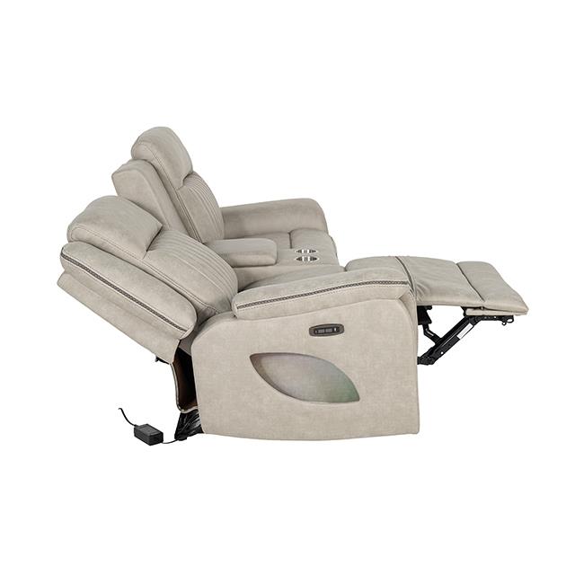  Furniture of America Arturus NX6061LB-LV-PM Power Loveseat IMAGE 7