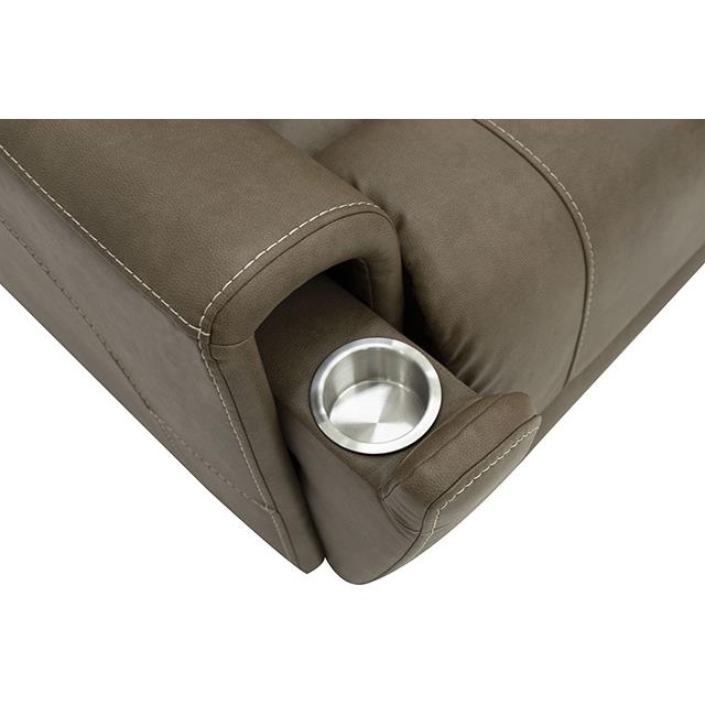  Furniture of America Orpheus FM68100BR-SECT-PM Power Sectional IMAGE 5