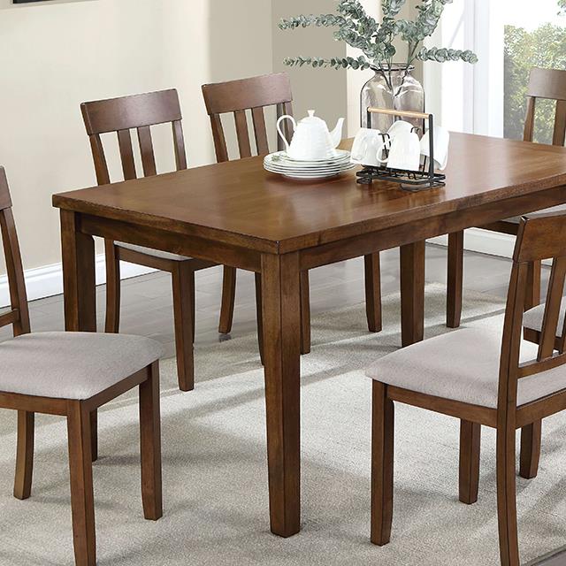  Furniture of America Medford CM3253WN-T-7PK 7 Pc Dining Table Set IMAGE 1