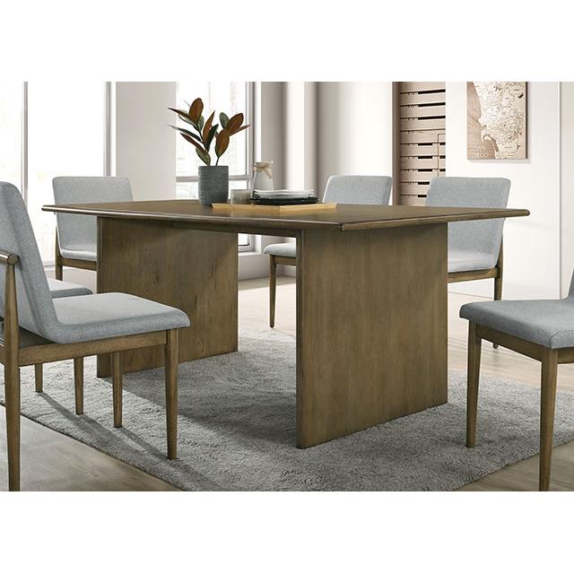  Furniture of America St Gallen CM3244NT-T-7PC 7 Pc Dining Table Set IMAGE 1